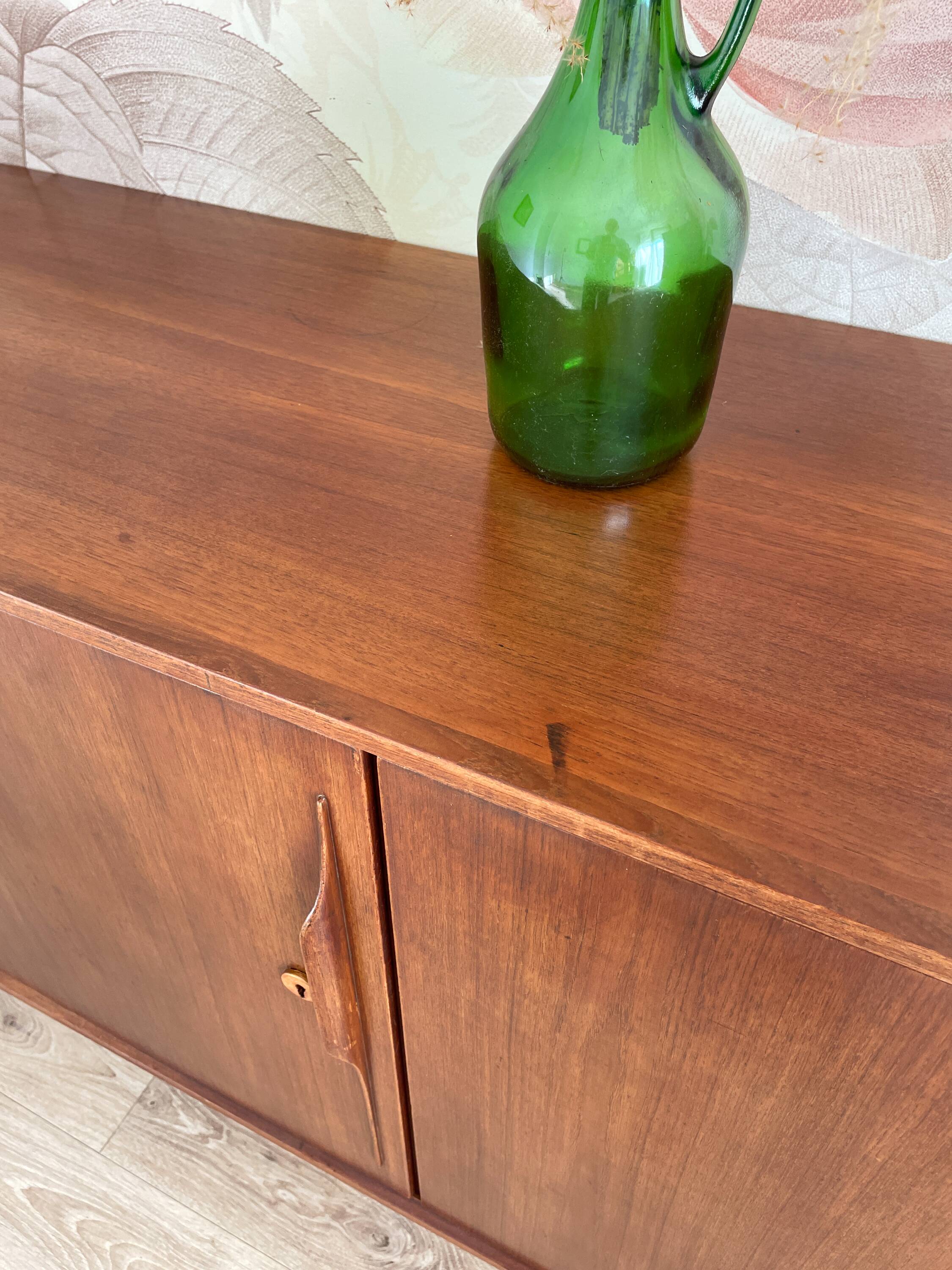 Enfilade scandinave Swiss Teak de 1965