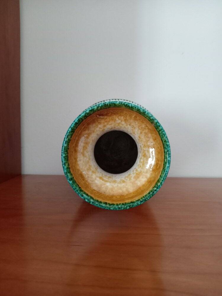 Vintage terracotta vase by Ceramiche Nuovo Rinascimento, 1970s