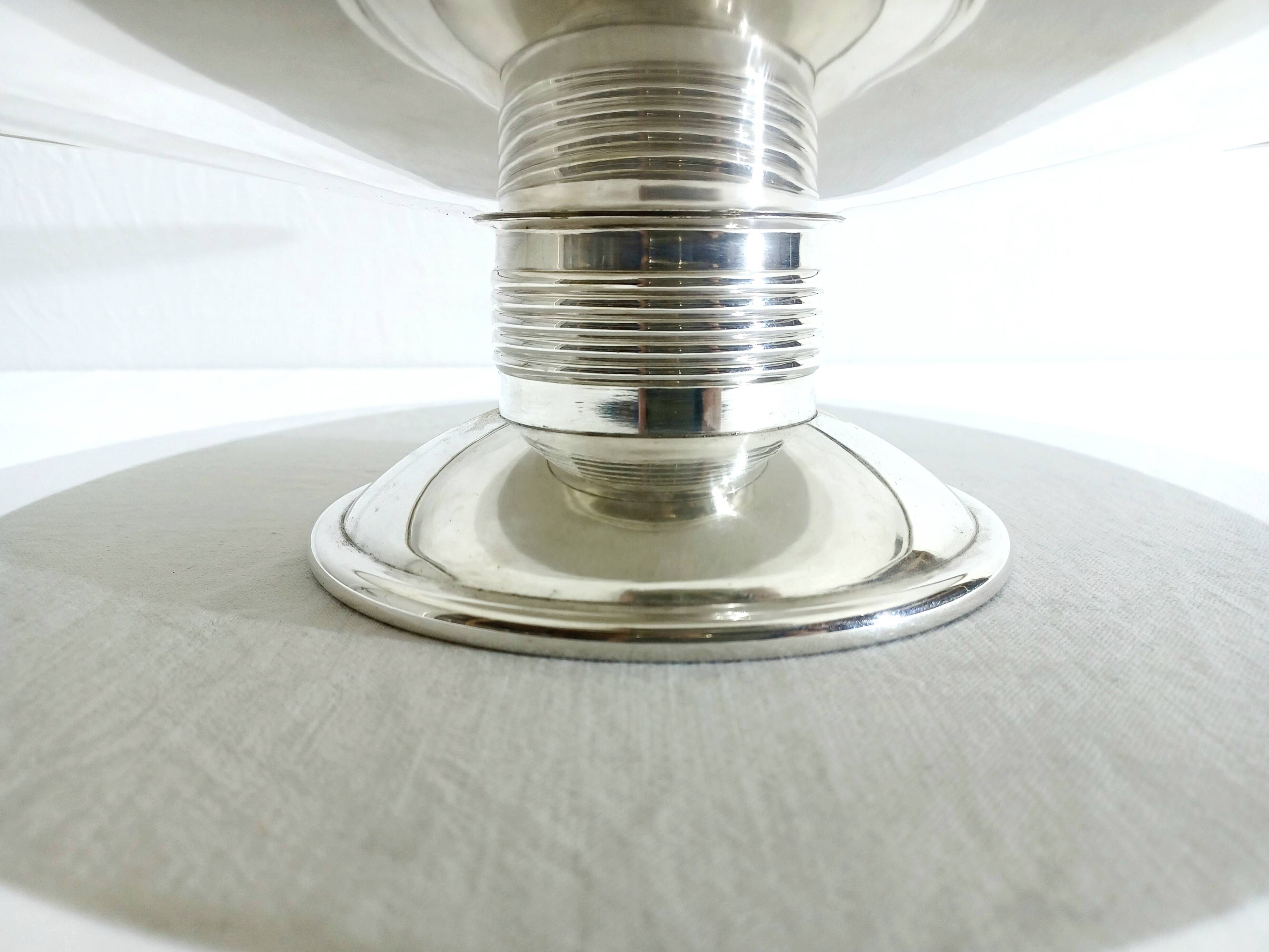 Gallia - Art Deco silver-plated cup