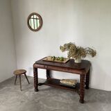 Mahogany console desk 1900