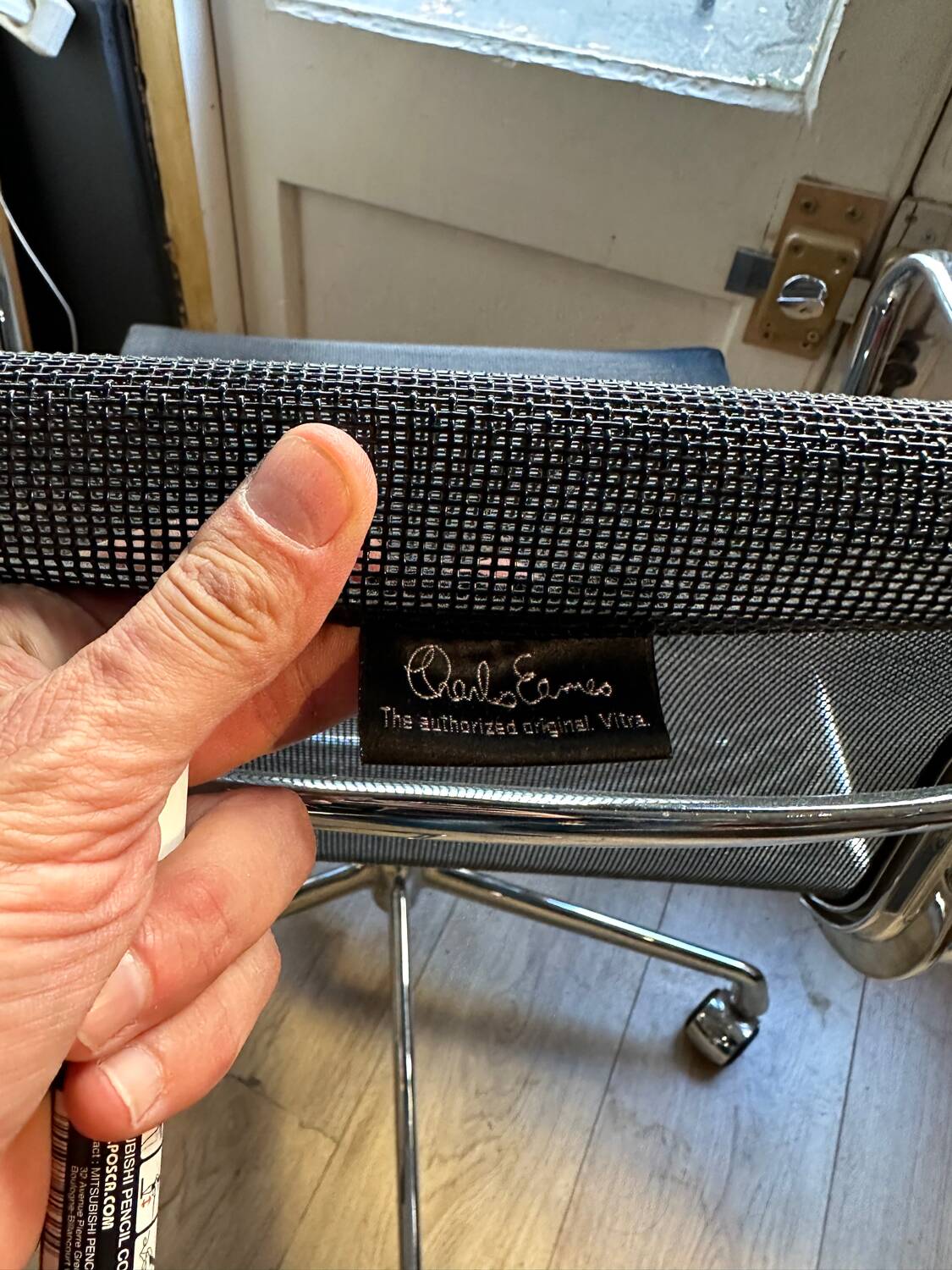 Office chair Eames Aluminum chair vitra