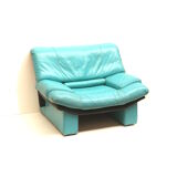 Fauteuil Ambassador en cuir par Nicoletti Salotti pour Avanti des années 1980