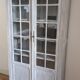 Grey glass cabinet