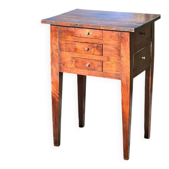 Middle table known as a secrets or collectors' table. 18th century.