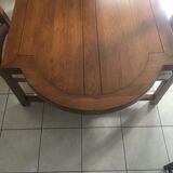 Solid oak monastery table