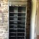 Armoire industrielle à rideau coulissant