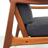 Fauteuil lounge FD-109 en teck par Ole Wanscher pour France & Son, années 1960
