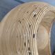 Set of Rattan Bamboo Kids Armchair Mid - Century Gabriella Crespi Style