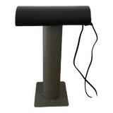 Gray and black lamp