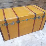 Old travel trunk