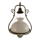 Suspension in opaline and brass
