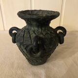 Small terracotta jar
