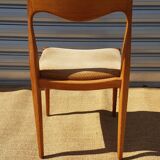 Suite of five Scandinavian chairs Roche Bobois