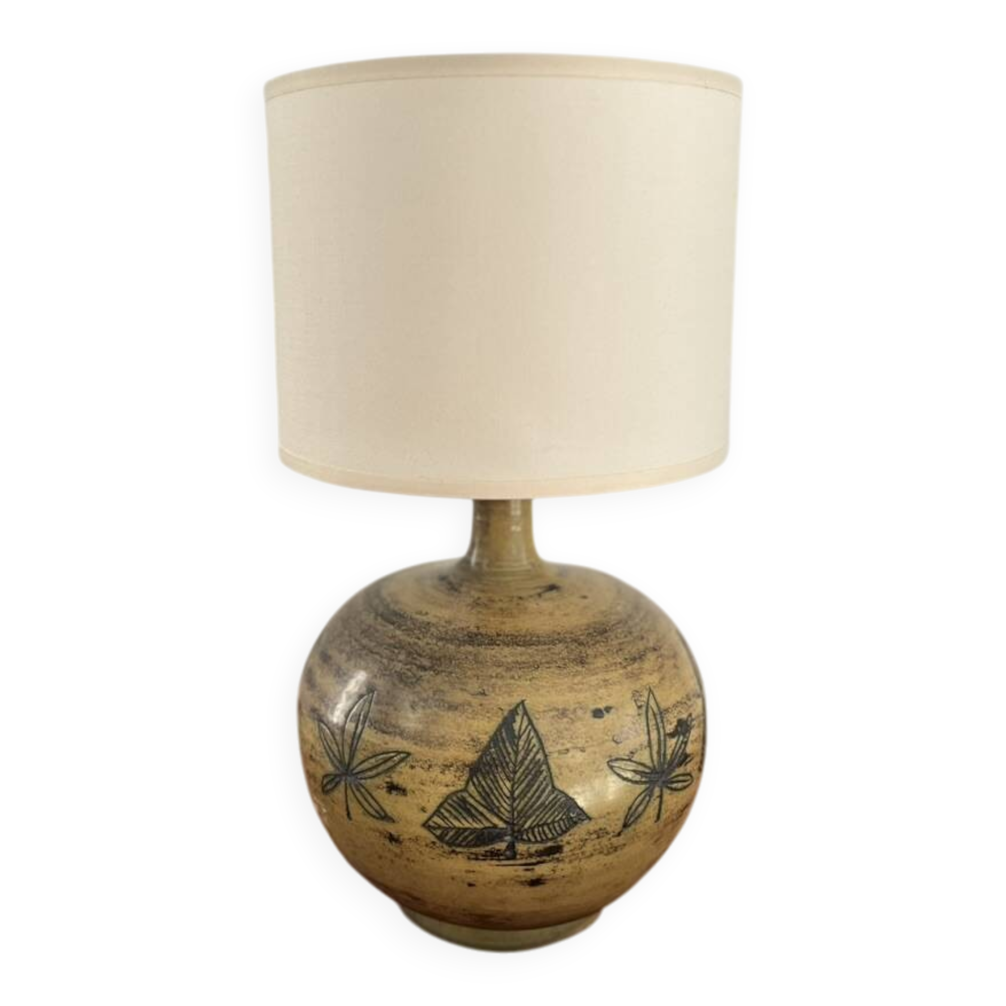 Ceramic lamp signed by Jacques Blin