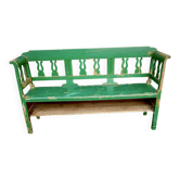 Wooden bench