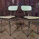Paire de chaises formica année 60