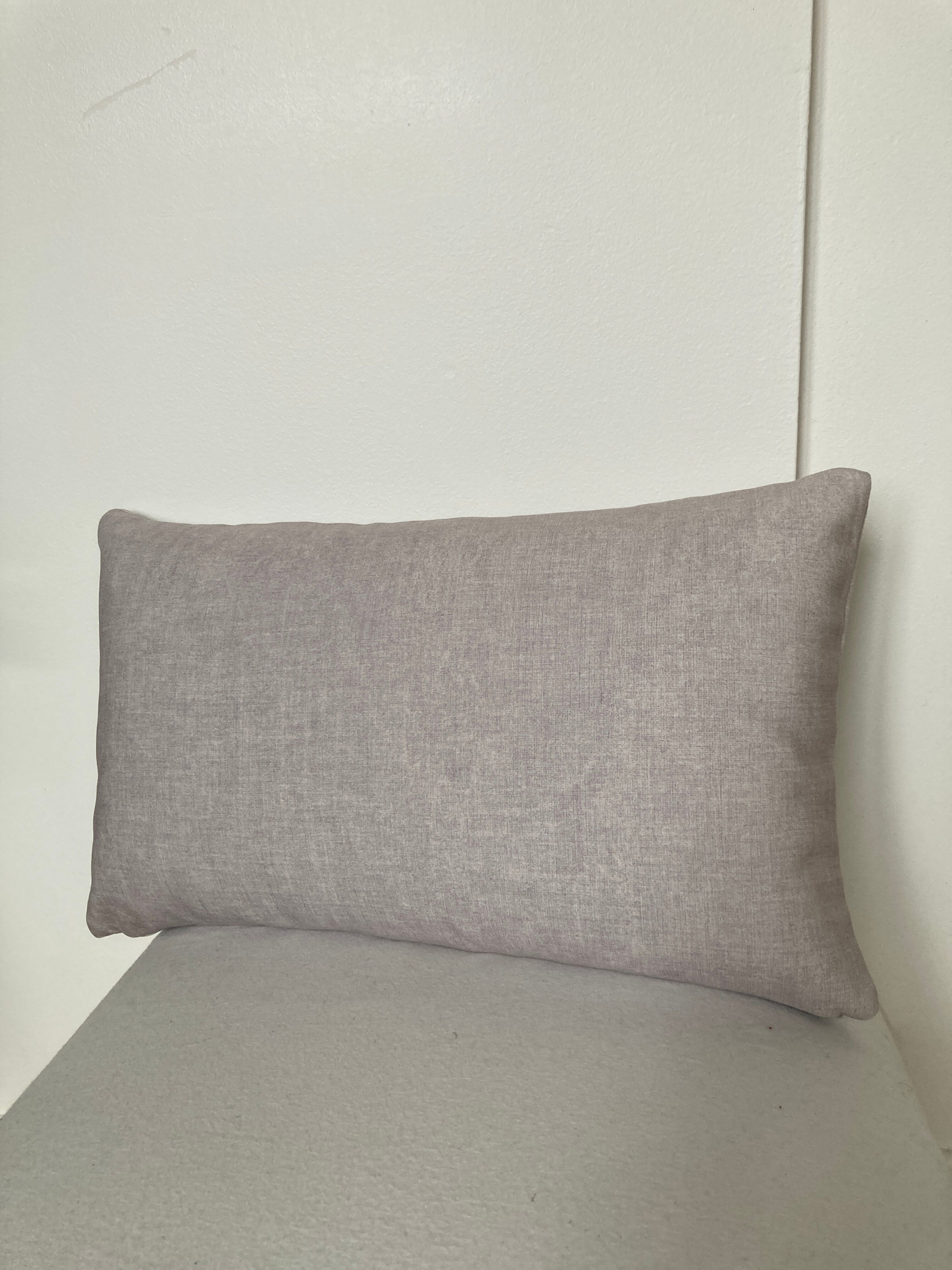 Pearl grey cushion