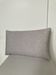 Coussin gris perle