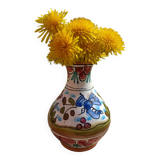 Small colorful vase
