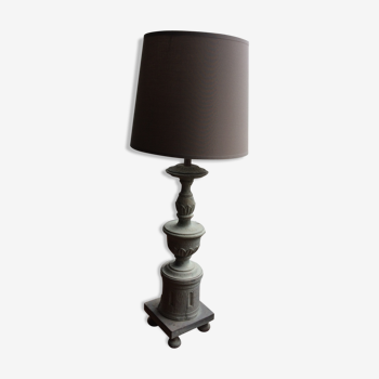 Lampe patinée