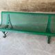 banc de jardin vintage