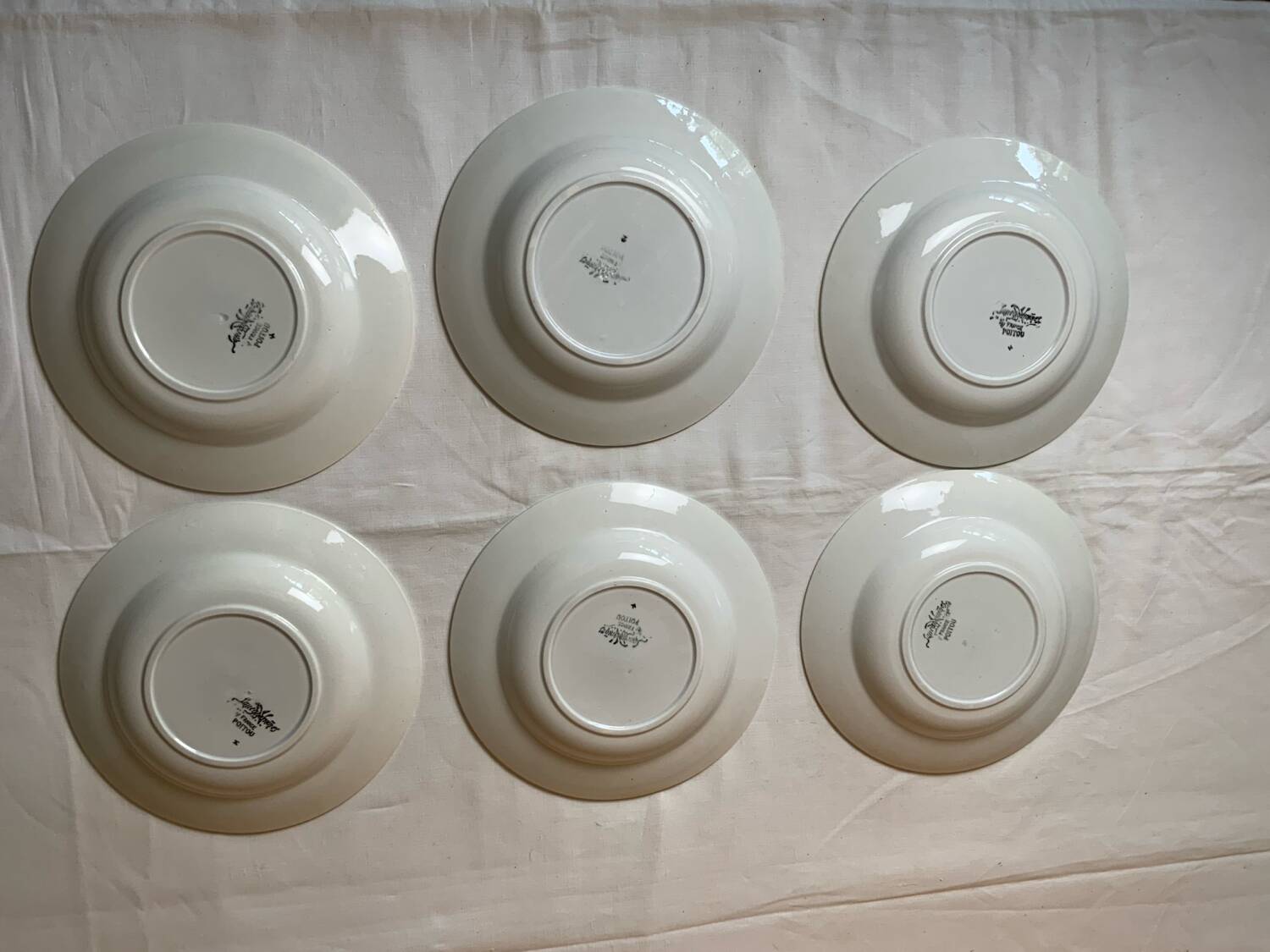 Old soup plates