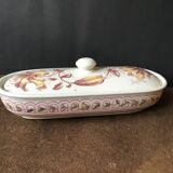 Faience brush holder