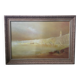 Tableau Pascal Bouterin "Characters Facing the Port" – 2003