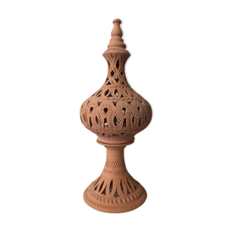 Terracotta lamp