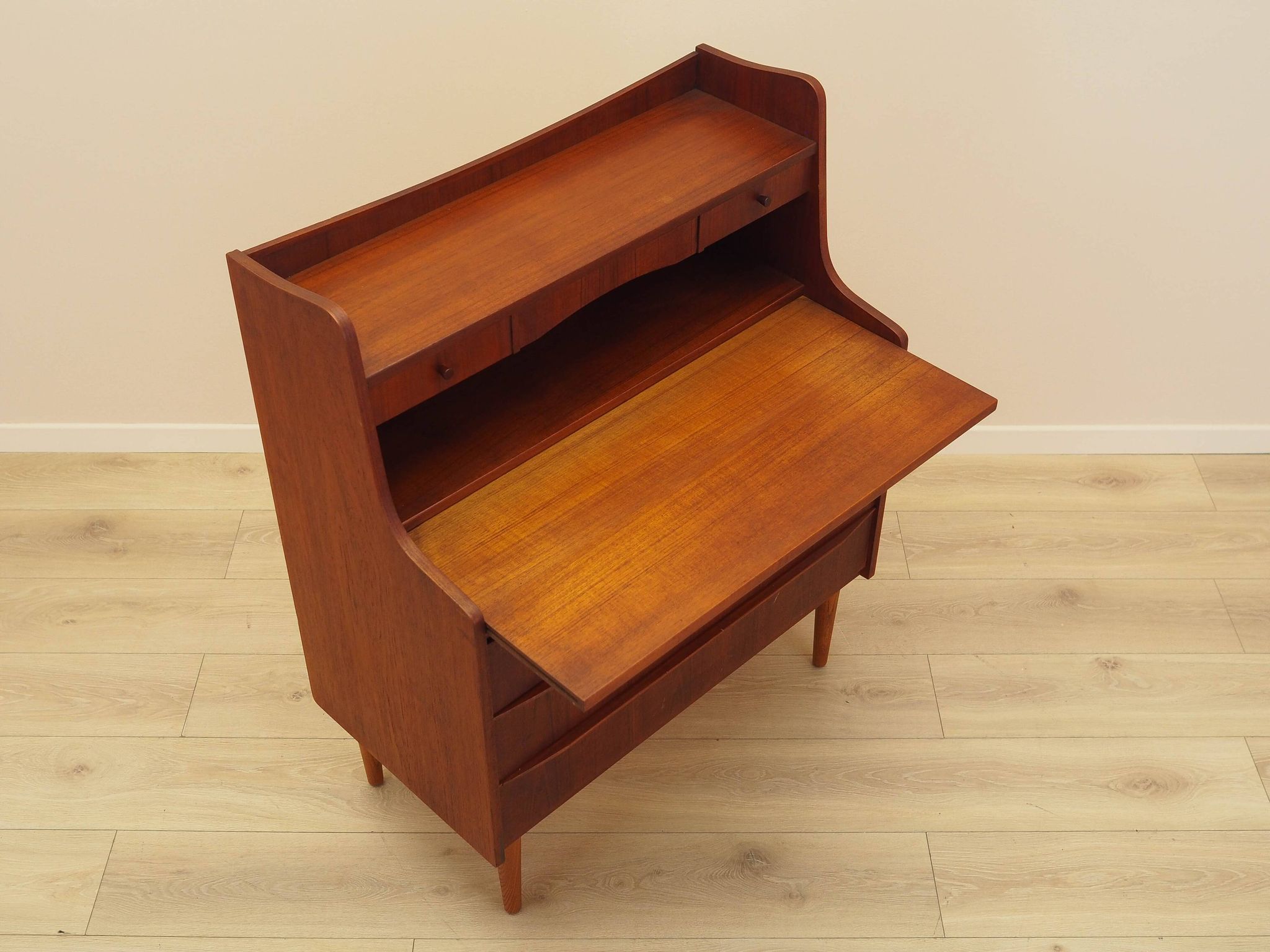 Teak secretary, Danish design, 1970s, made in Denmark