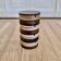SET OF FOUR SCANDINAVIAN DESIGN ASHTRAYS.