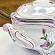 Old Lunéville oval vegetable tureen, street light model