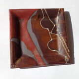 Sandstone plate by Jean Cacheleux