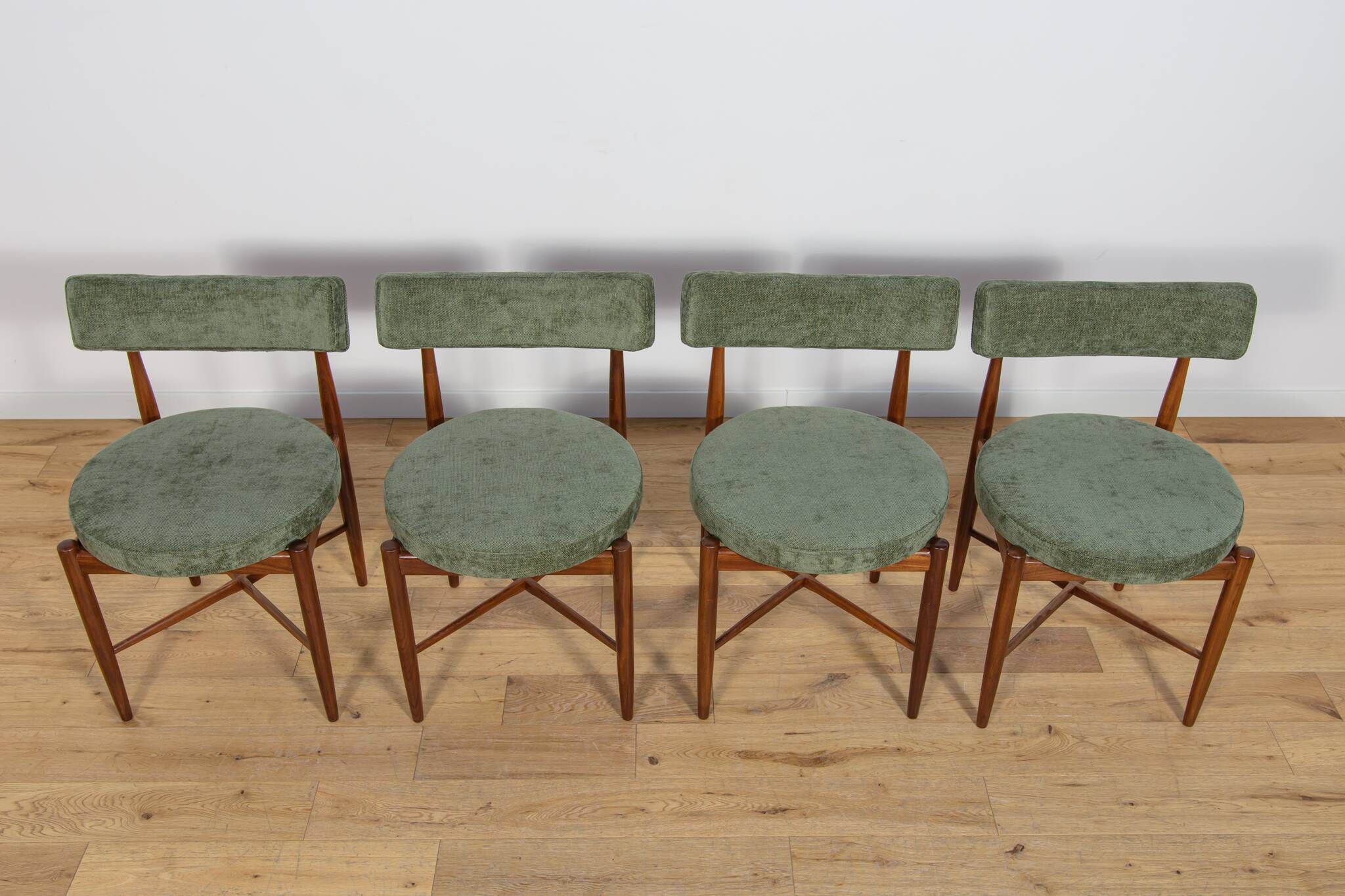 Mid-Century Teak Dining Chairs by Ib Kofod Larsen for G-Plan, 1960s.