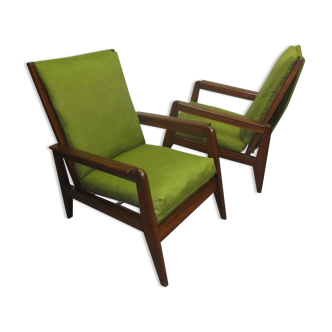 Paire fauteuils de la marque Free Span 1950
