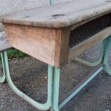 Wire desk base flat iron