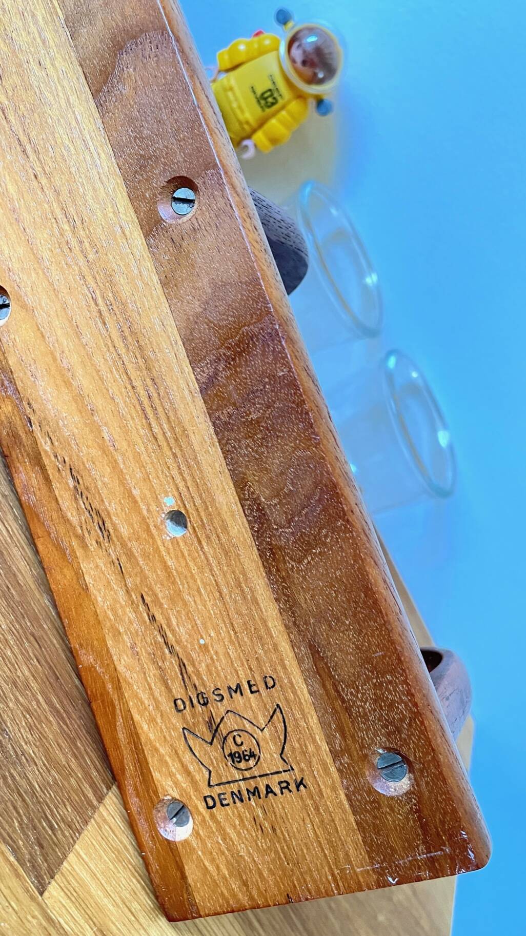 Scandinavian teak shelf by digsmed 1964 - denmark