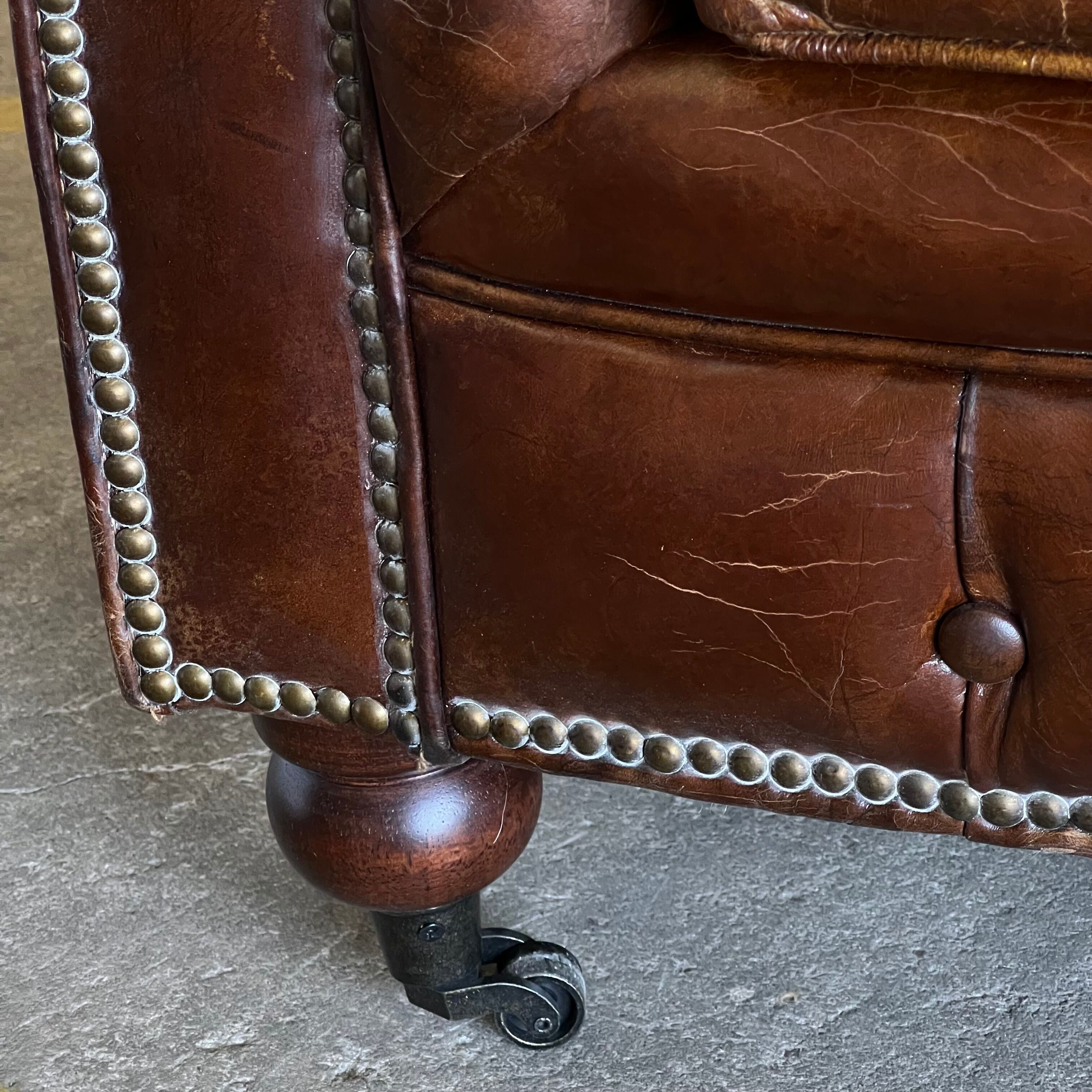 Chesterfield armchair