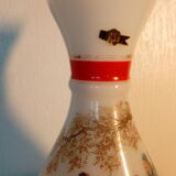 Vase en opaline  italie decor asiatique japon geisha