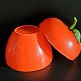 Old ice bucket vintage ice cream apple 70s