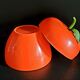 Old ice bucket vintage ice cream apple 70s