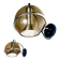 Globe Wall Lamps By Frank Ligtelijn For Raak Amsterdam, The Netherlands, 1960S