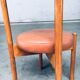 Mid-Century Modern Dining Chairs in the style of Charlotte Perriand, France, 1960s, Set of 4