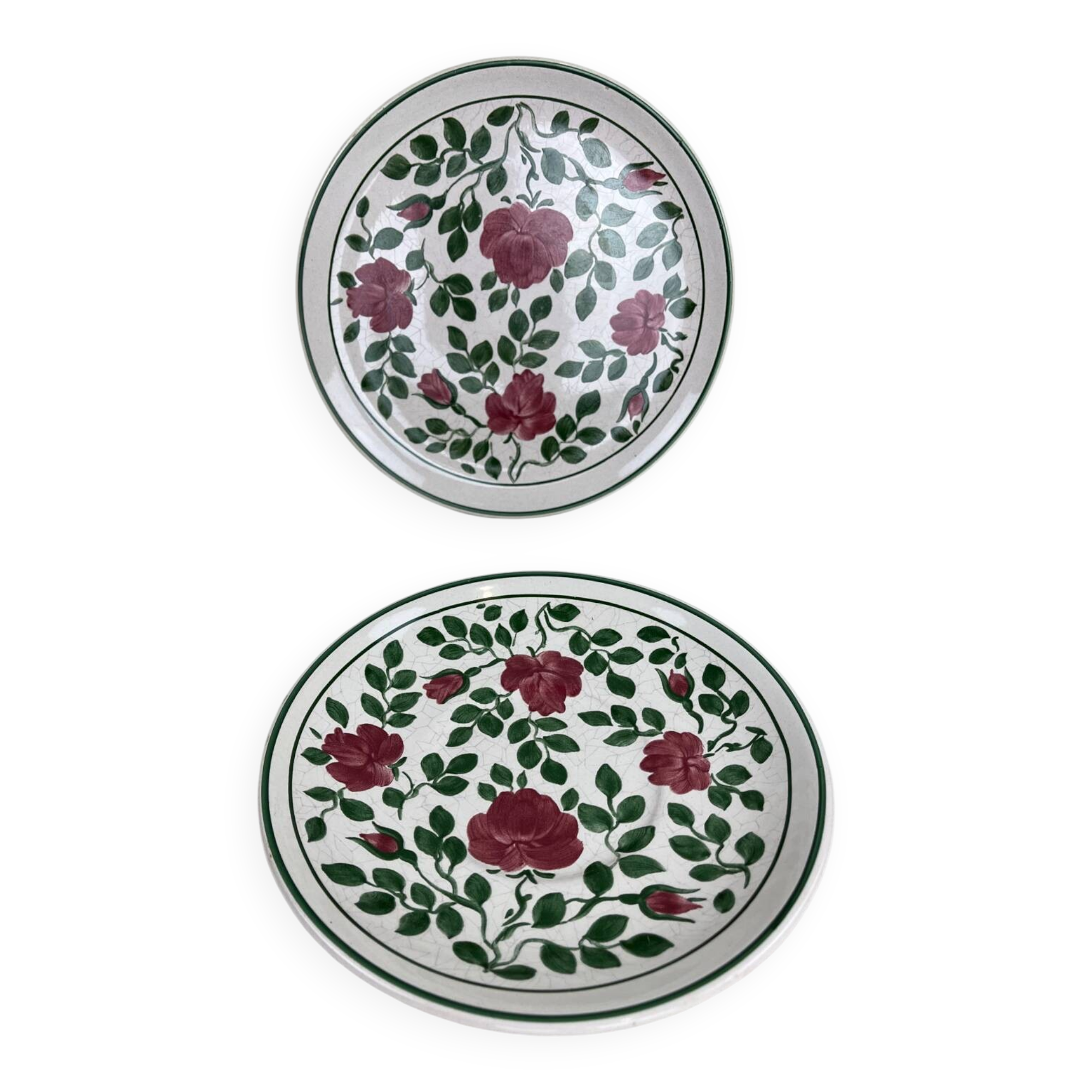 Two bohemian plates