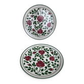 Two bohemian plates