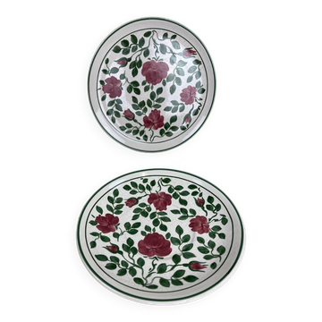Two bohemian plates