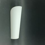 XL Mid Century Modern Opaline Glass Wall Lamp By Wagenfeld For P&P, 1950s