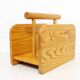 Pine magazine holder