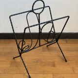 Wrought iron review door