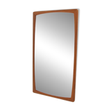 Scandinavian teak mirror, Sweden, 1960, 64cm x 37cm